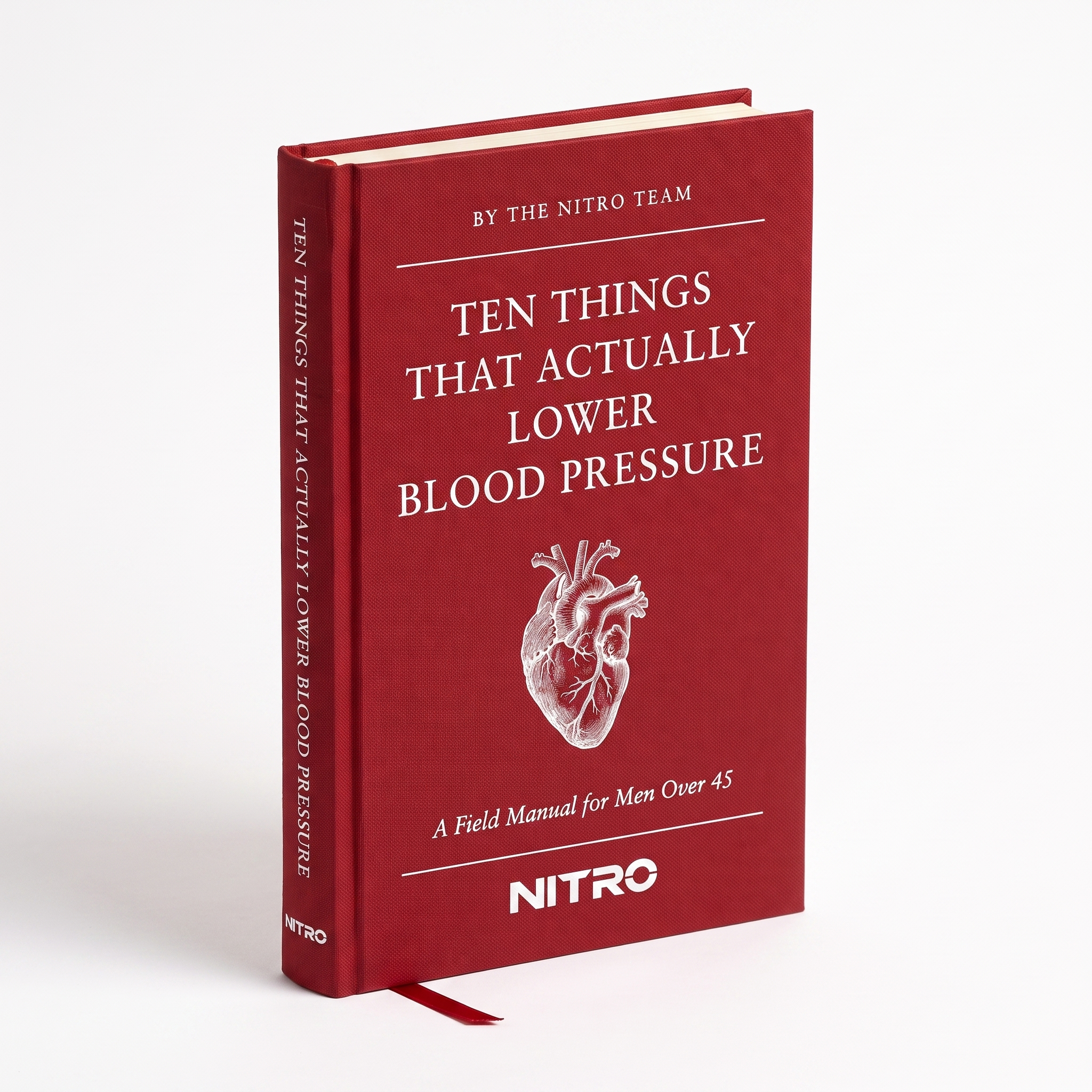 "Ten Things That Actually Lower Blood Pressure" Hardcover